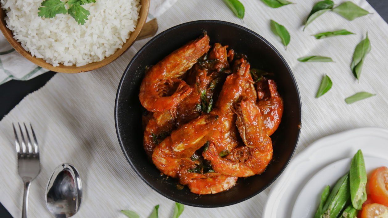 Dry Prawn Curry – - Recipe