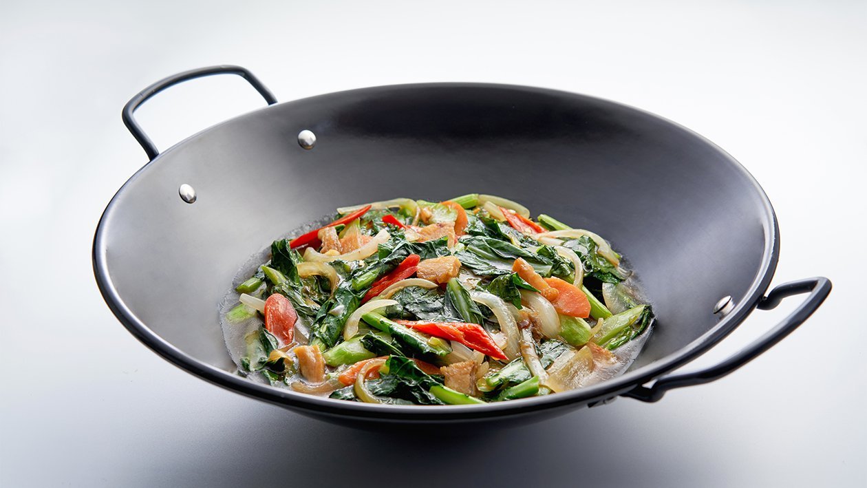 Stir Fry Kailan with Salted Fish (Kailan Ikan Masin) – - Recipe